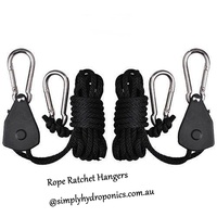 Rope Ratchet Hangers - Heavy Duty - twin pack