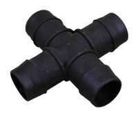 Cross Piece Joiner 25mm | Hydroponic Plumbing Fittings