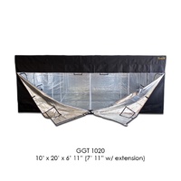 Gorilla Grow Tent – 10'  X  20'  (610cm x 305cm x 213-244cm)