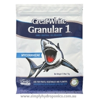 Great White Granular 1 - Mycorrhizae - 1KG