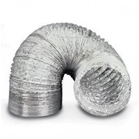Flexible Duct Silver Size Range 300mm to 355mm x 10m L