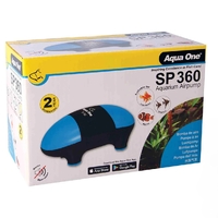 Aqua One SP360 Twin Outlet Air Pump | 360l/HR