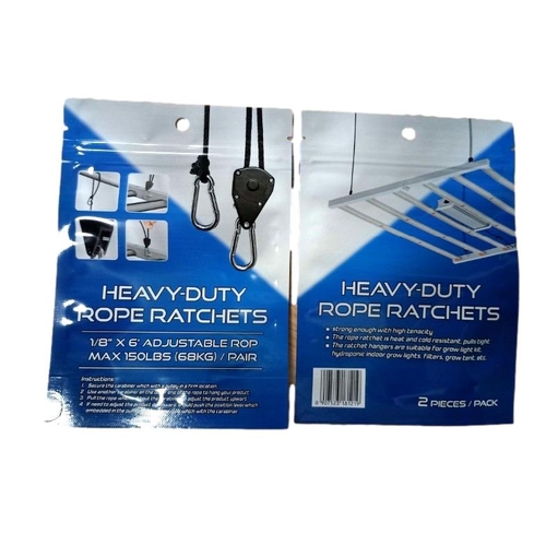 Rope Ratchet Hangers  - Super Heavy Duty w/Metal Gears