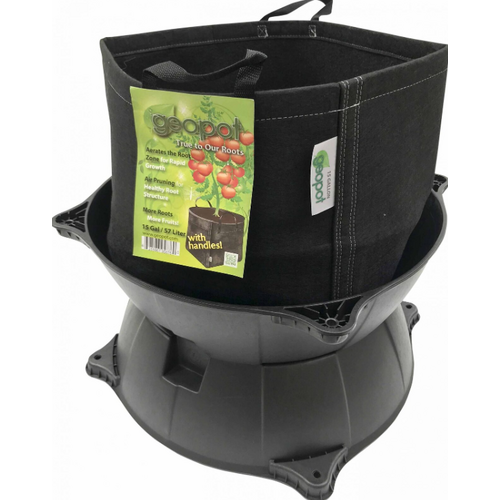 G-Pot Kit 550MM: 2xG-Pot 550mm, G-Pot Grid 480mm & 10 Gal Fabric Pot