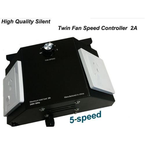Twin Fan Speed Controller 2A