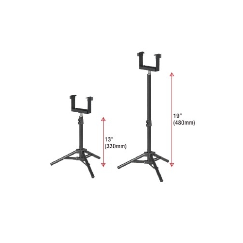 Adjustable Clip-on Tripod Stand x 2