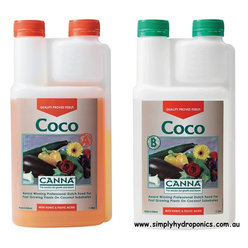 CANNA Coco A + B Hydroponic Nutrient 1ltr