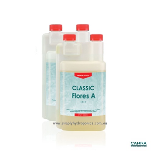 CANNA Classic Flores | A + B | 1 Litre Hydroponic Nutrients