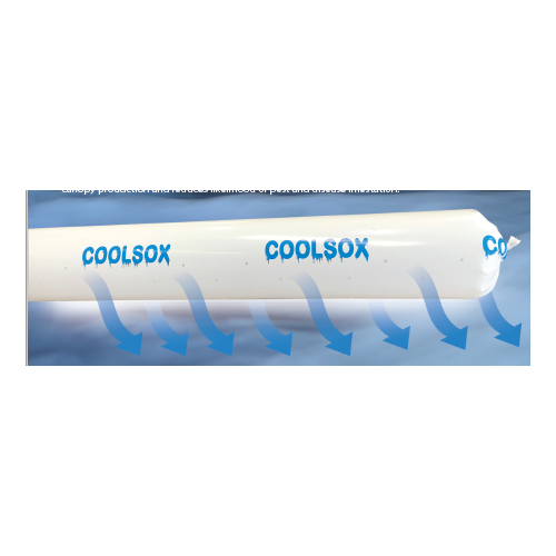 Coolsox 150mm | Ventilated Plastic Tubing | Per Metre