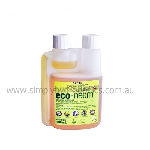 Eco Neem 100ml Organic Insecticide Hydroponic Additive