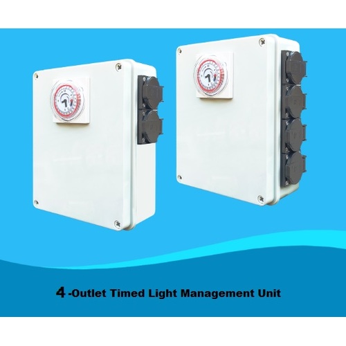 4-Outlet Timed Light Management Unit