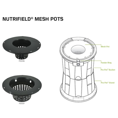 NF Pro Pot Mesh Pot Insert  [Size: 200mm]