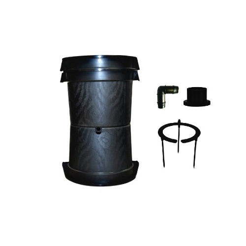 Hydroponic 50L Pot Set  - Top, Bottom & Stand set with feedring and plumbing