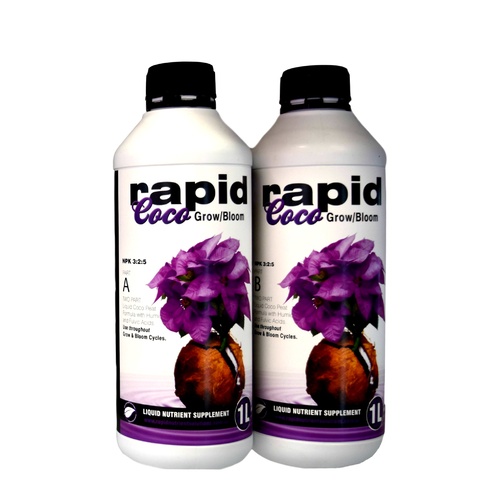 Rapid Coco Advanced A + B 1Ltr - Hydroponic Nutrients