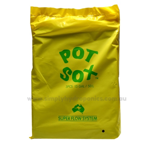 Hydroponic 50L Pot Sox | 3 Pot Liners Per Pack