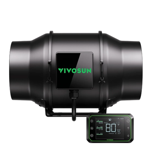 Vivosun Aerozesh S6 Fan 6"/150MM Inline Fan with E42A WiFi Controller
